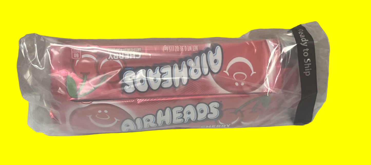 AirHeads Taffy Full Size Candy Bar Bulk - (Individually Wrapped) 8 ounces