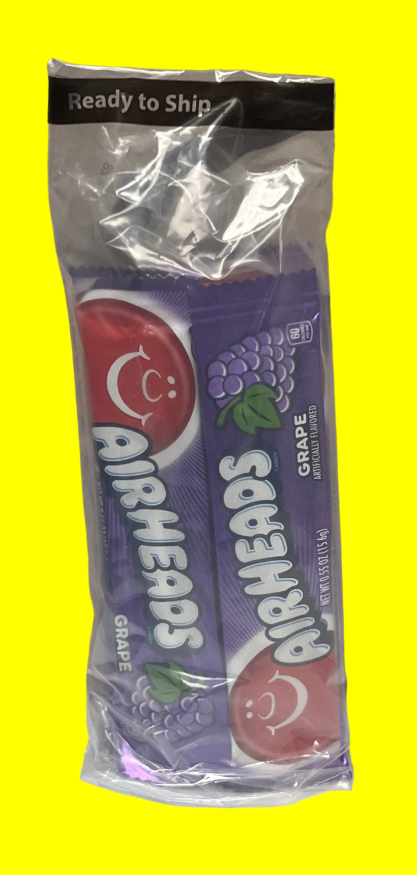 AirHeads Taffy Full Size Candy Bar Bulk - (Individually Wrapped) 8 ounces