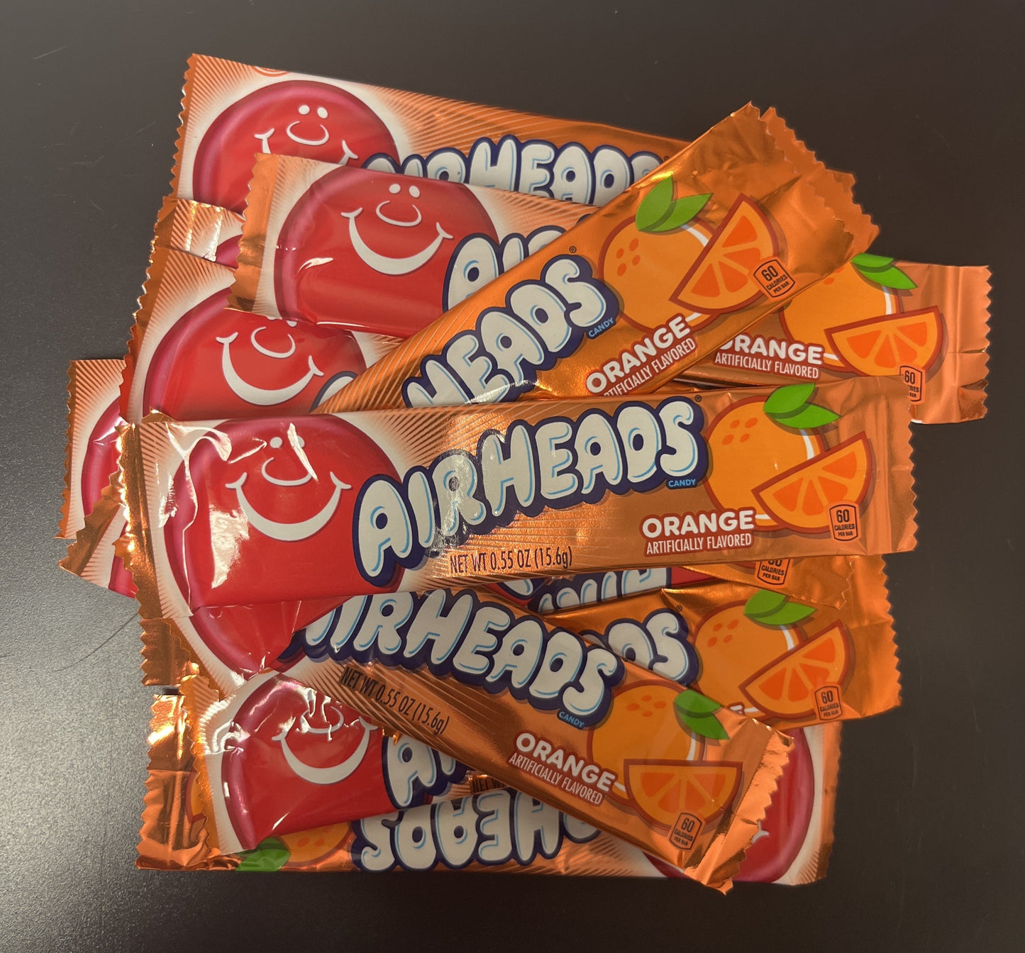 AirHeads Taffy Full Size Candy Bar Bulk - (Individually Wrapped) 8 ounces