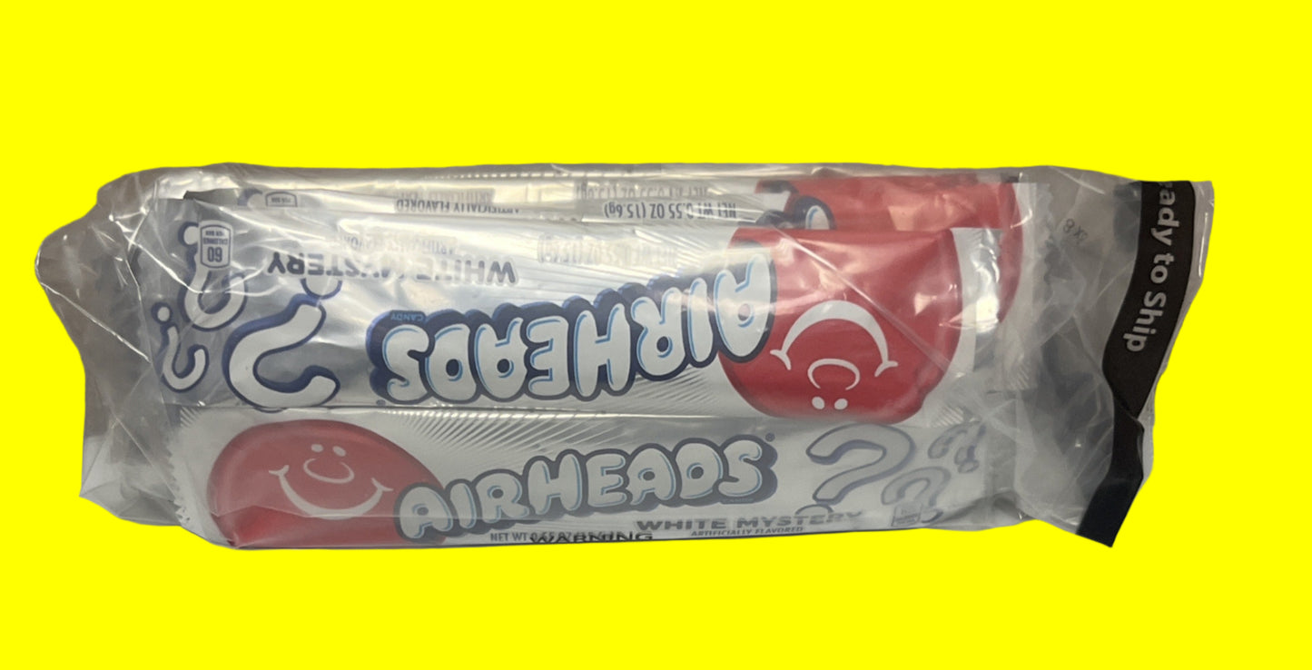 AirHeads Taffy Full Size Candy Bar Bulk - (Individually Wrapped) 8 ounces