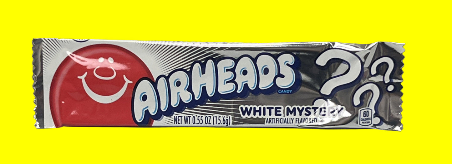 AirHeads Taffy Full Size Candy Bar Bulk - (Individually Wrapped) 8 ounces