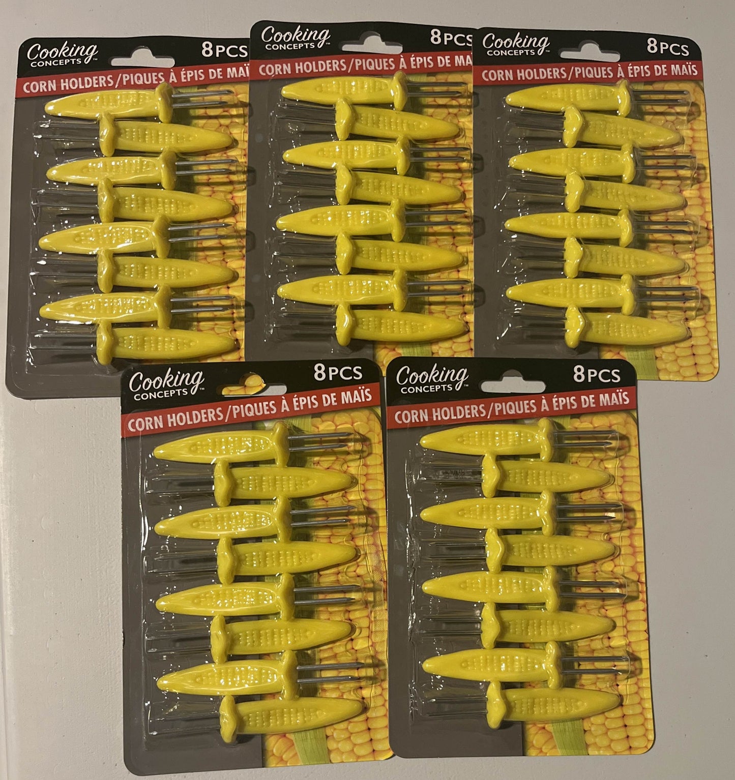Corn On The Cob Holders Skewers - 40 piece