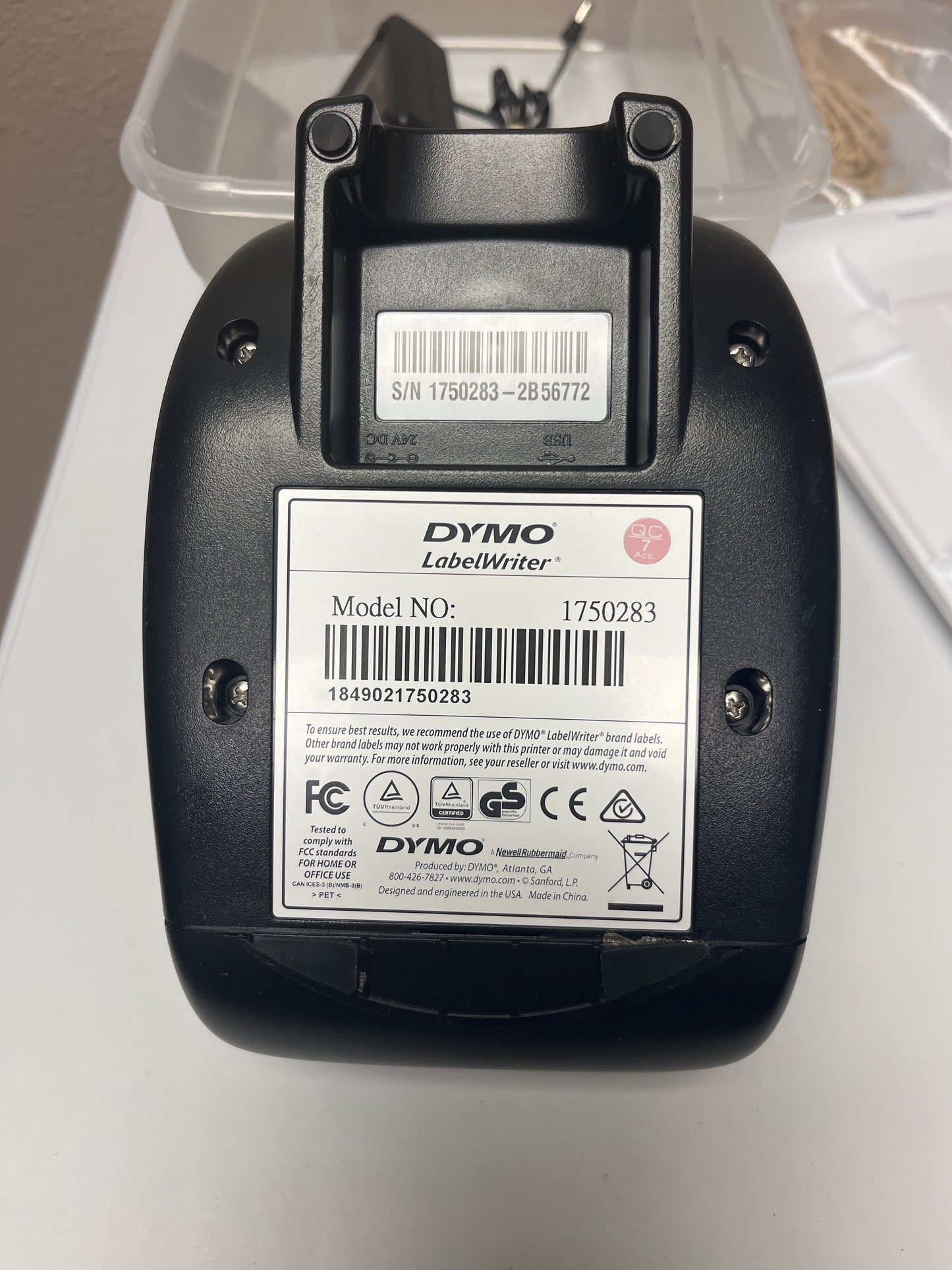 DYMO LabelWriter 450 Turbo Thermal Label Printer Pre-Owned Works