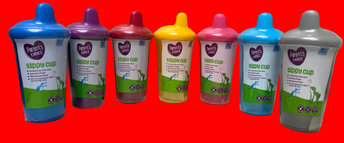 Parents Choice Sippy Cup, 9oz