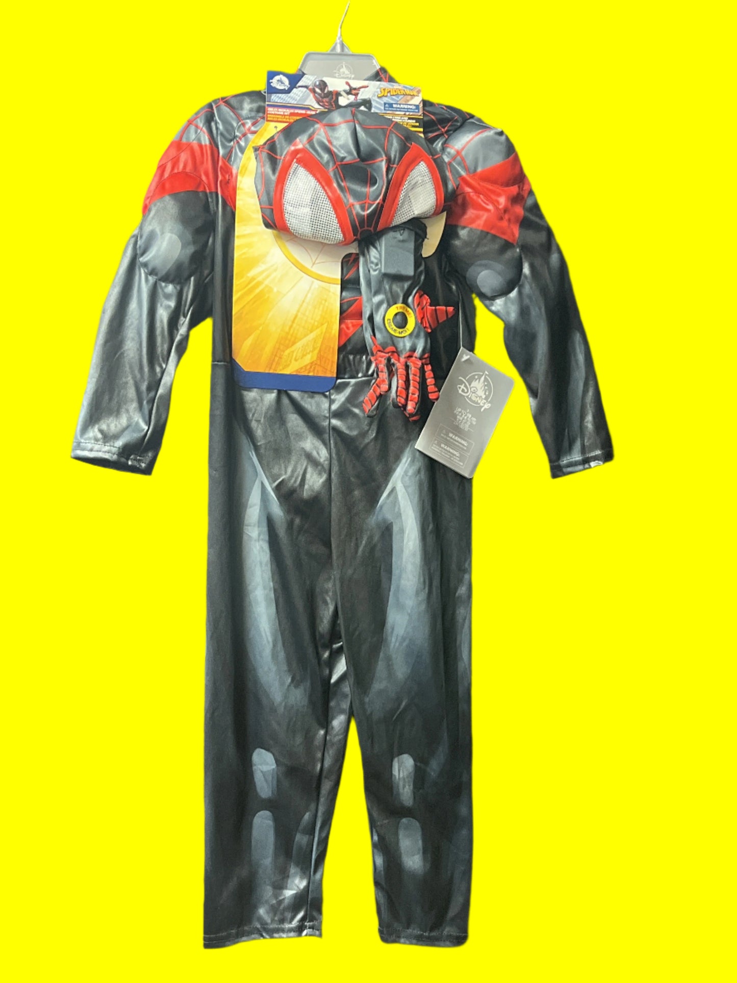 Miles Morales Spider-Man Costume Set for Kids - Toddler Size 3