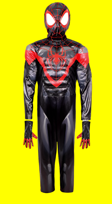 Miles Morales Spider-Man Costume Set for Kids - Toddler Size 3