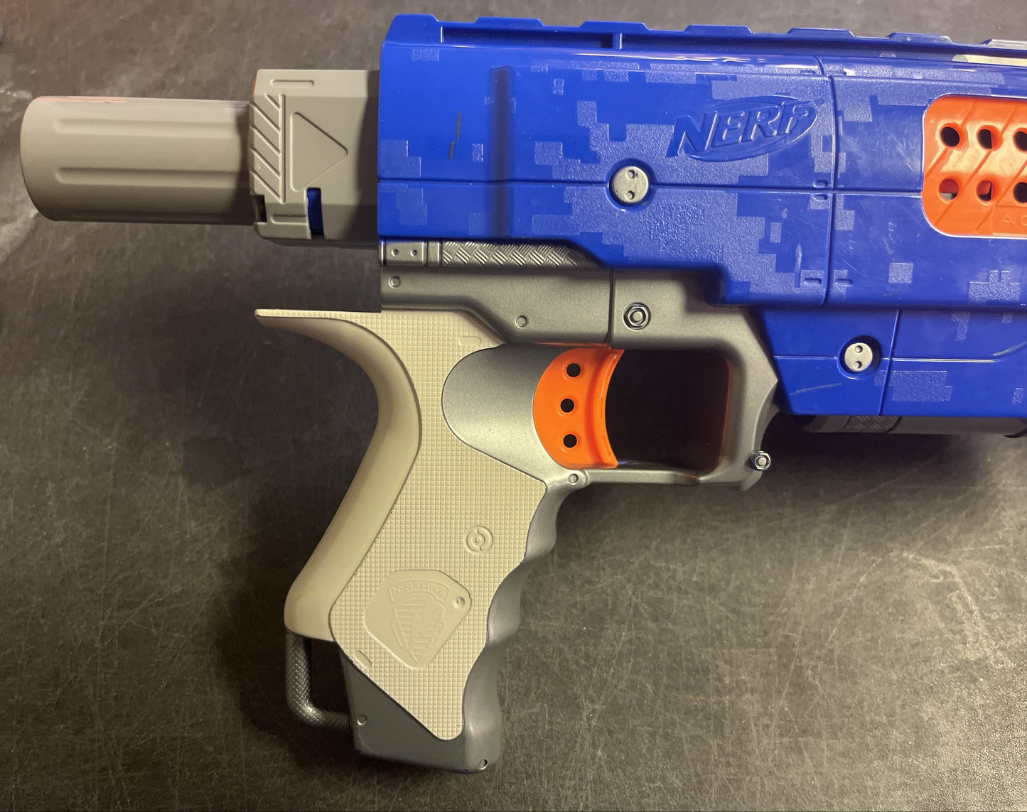 NERF N-Strike Elite Raider CS-35 Dart Gun Blaster Toy w/ Drum and Stock