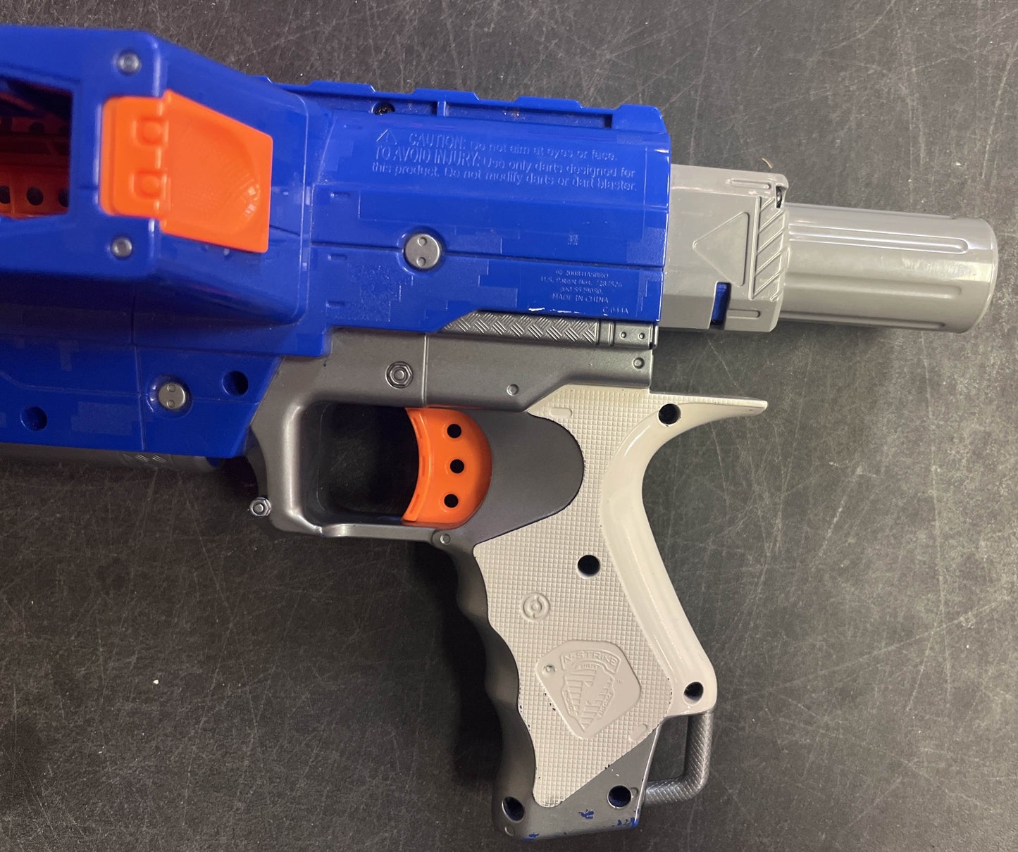 NERF N-Strike Elite Raider CS-35 Dart Gun Blaster Toy w/ Drum and Stock