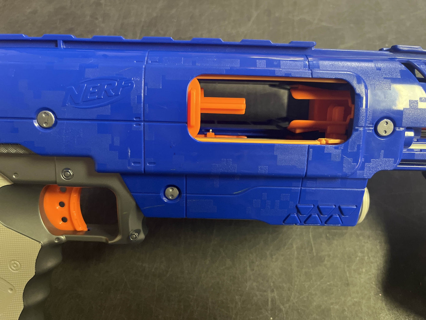 NERF N-Strike Elite Raider CS-35 Dart Gun Blaster Toy w/ Drum and Stock