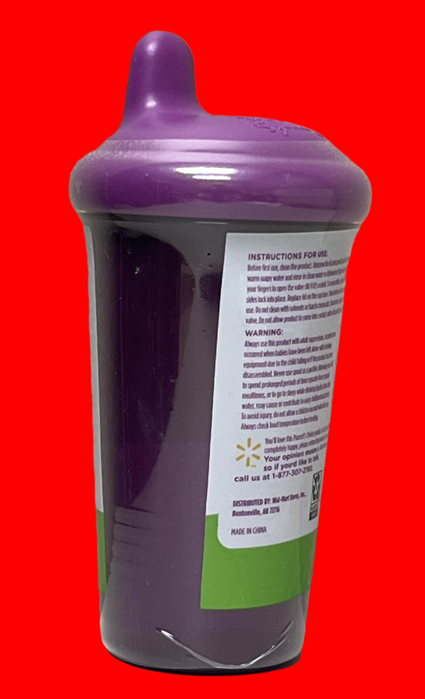 Parents Choice Sippy Cup, 9oz