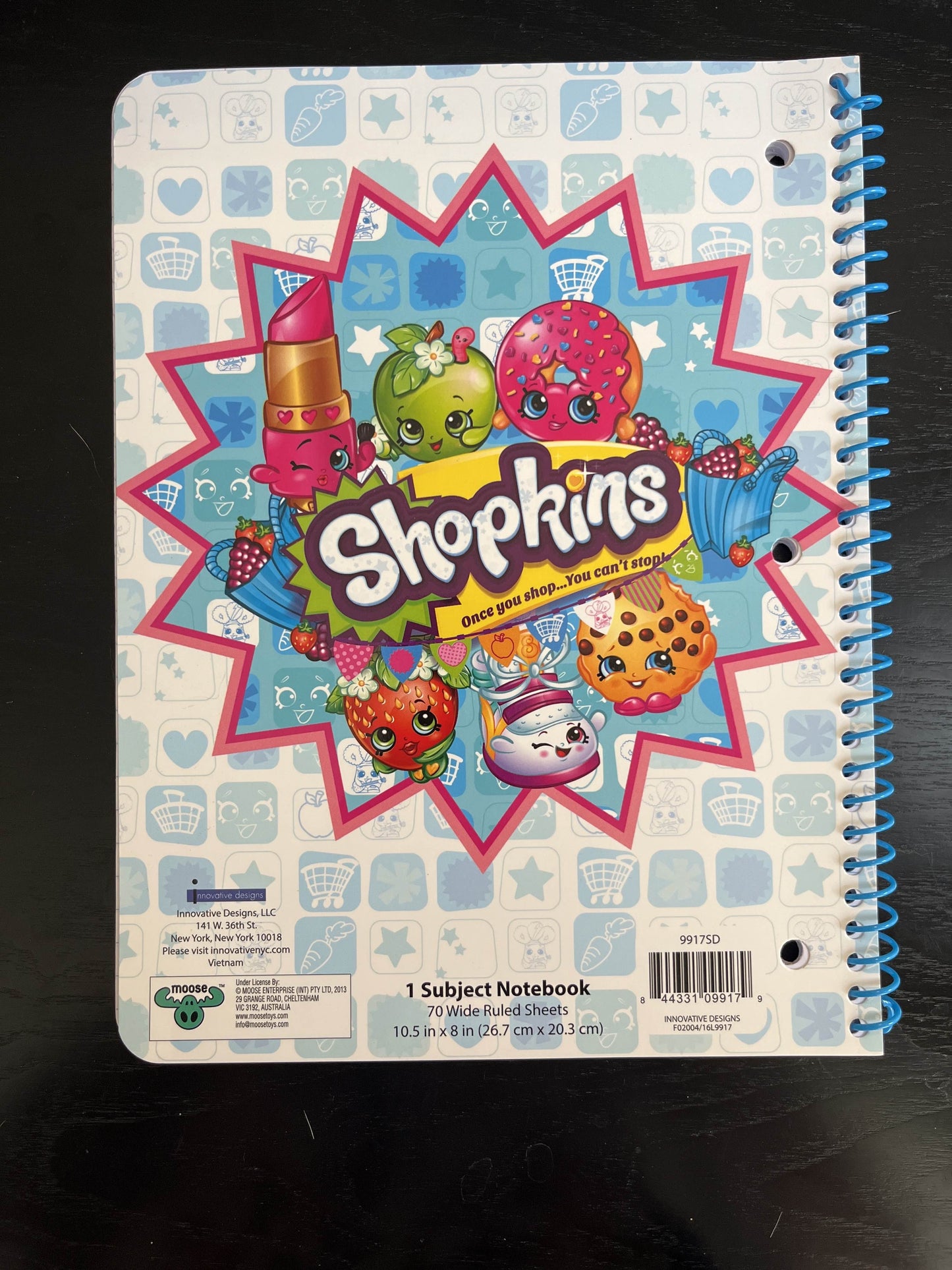 Shopkins School Supplies - Notebooks, Folders - Your Choice