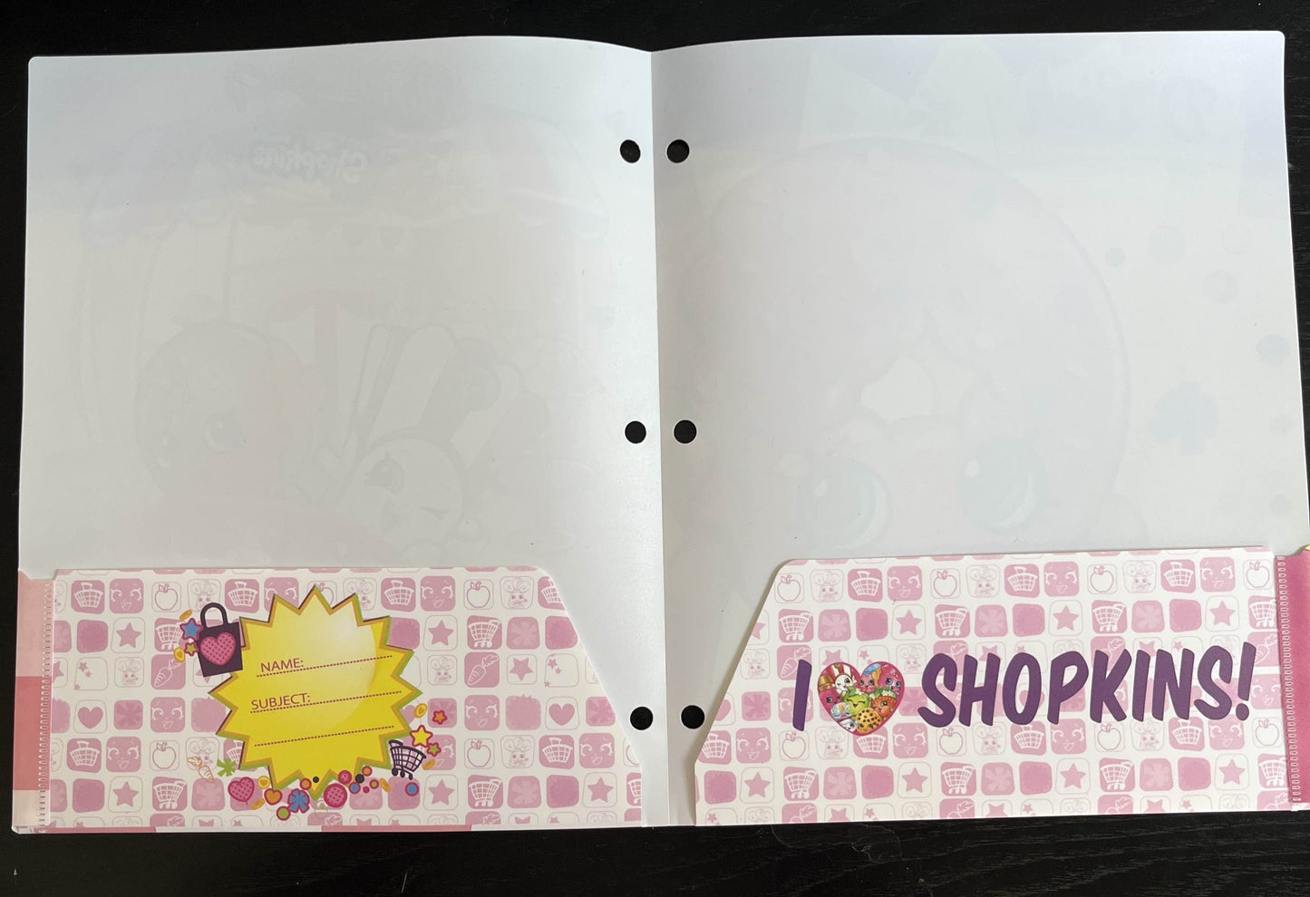 Shopkins School Supplies - Notebooks, Folders - Your Choice