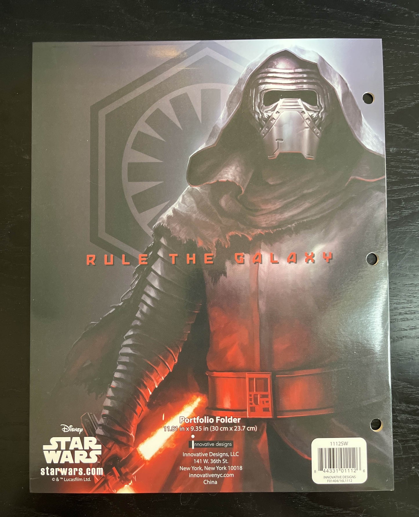 Star Wars Force Awakens School Supplies, Notebook, Portfolio Folder - You Choose