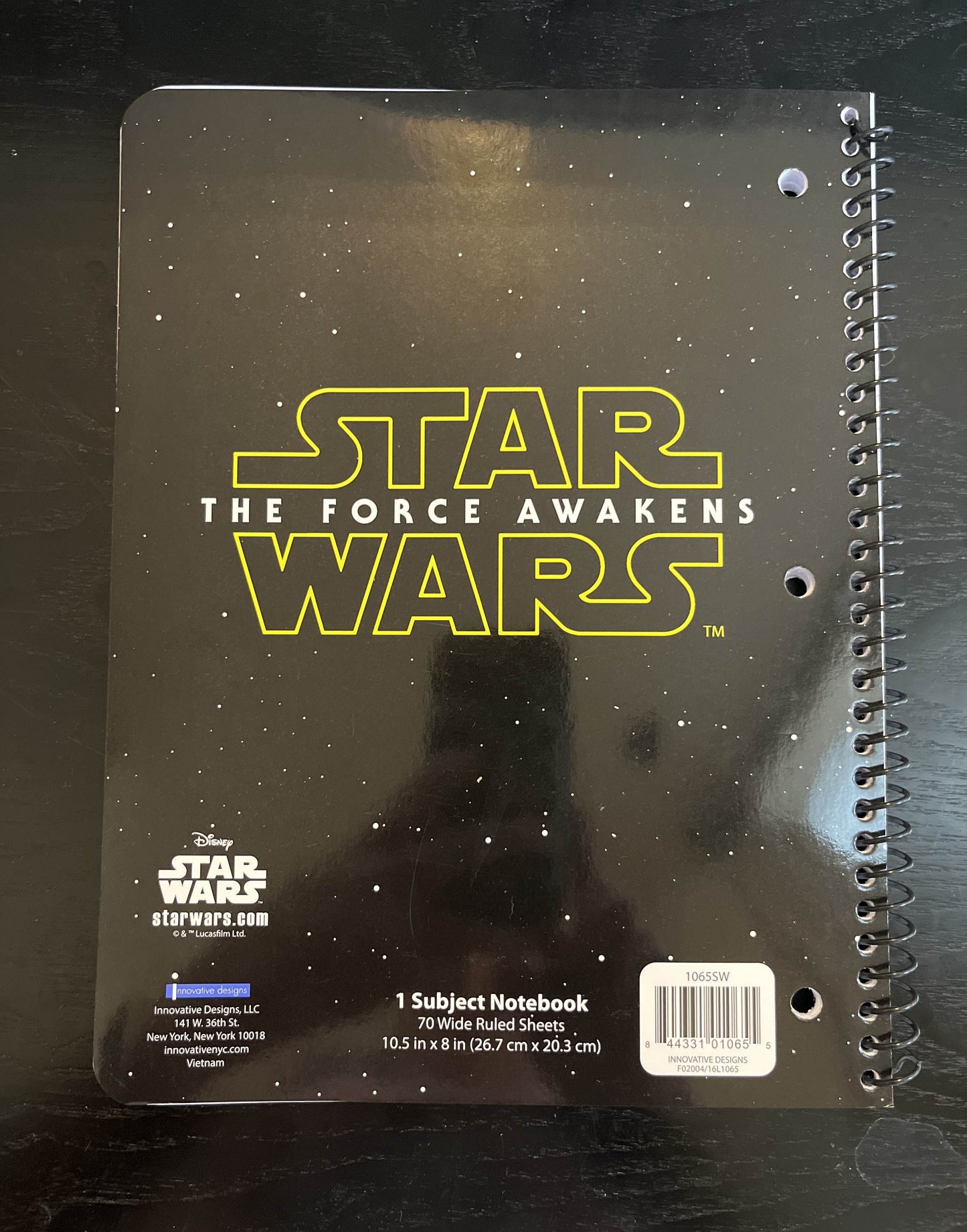 Star Wars Force Awakens School Supplies, Notebook, Portfolio Folder - You Choose