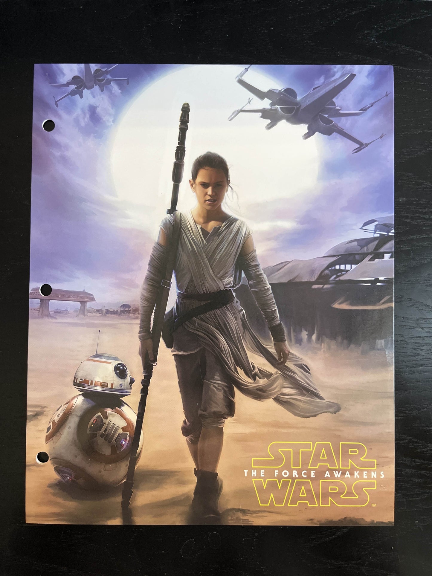 Star Wars Force Awakens School Supplies, Notebook, Portfolio Folder - You Choose