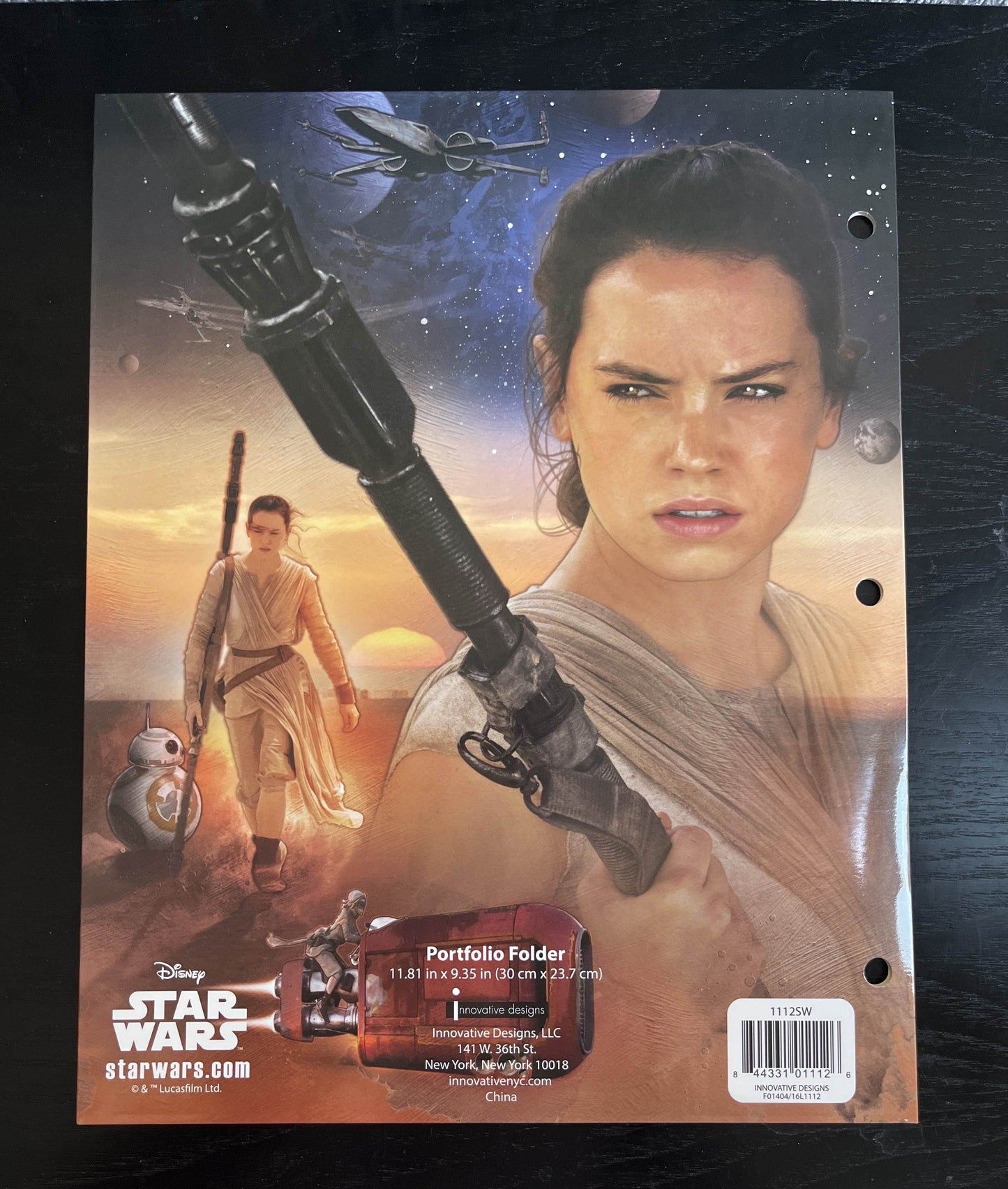 Star Wars Force Awakens School Supplies, Notebook, Portfolio Folder - You Choose