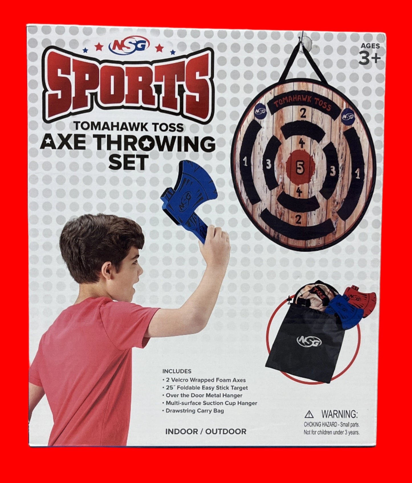 Axe Throwing Game Set Foam