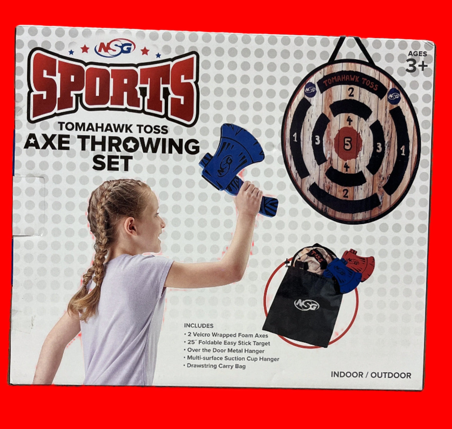 Axe Throwing Game Set Foam