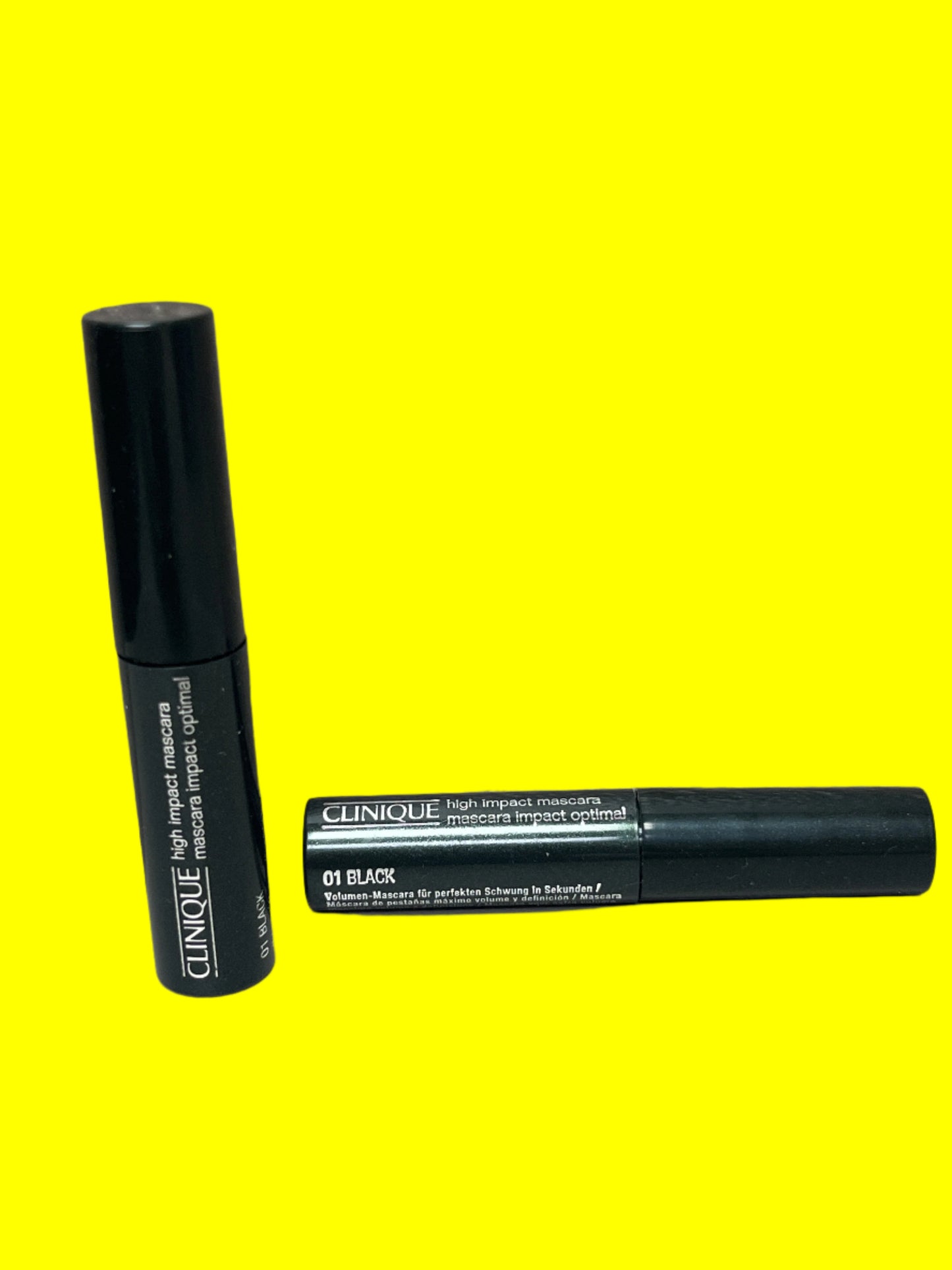 Clinique High Impact Mascara 01 Black 3.5 ml/0.14 oz - Set of 2