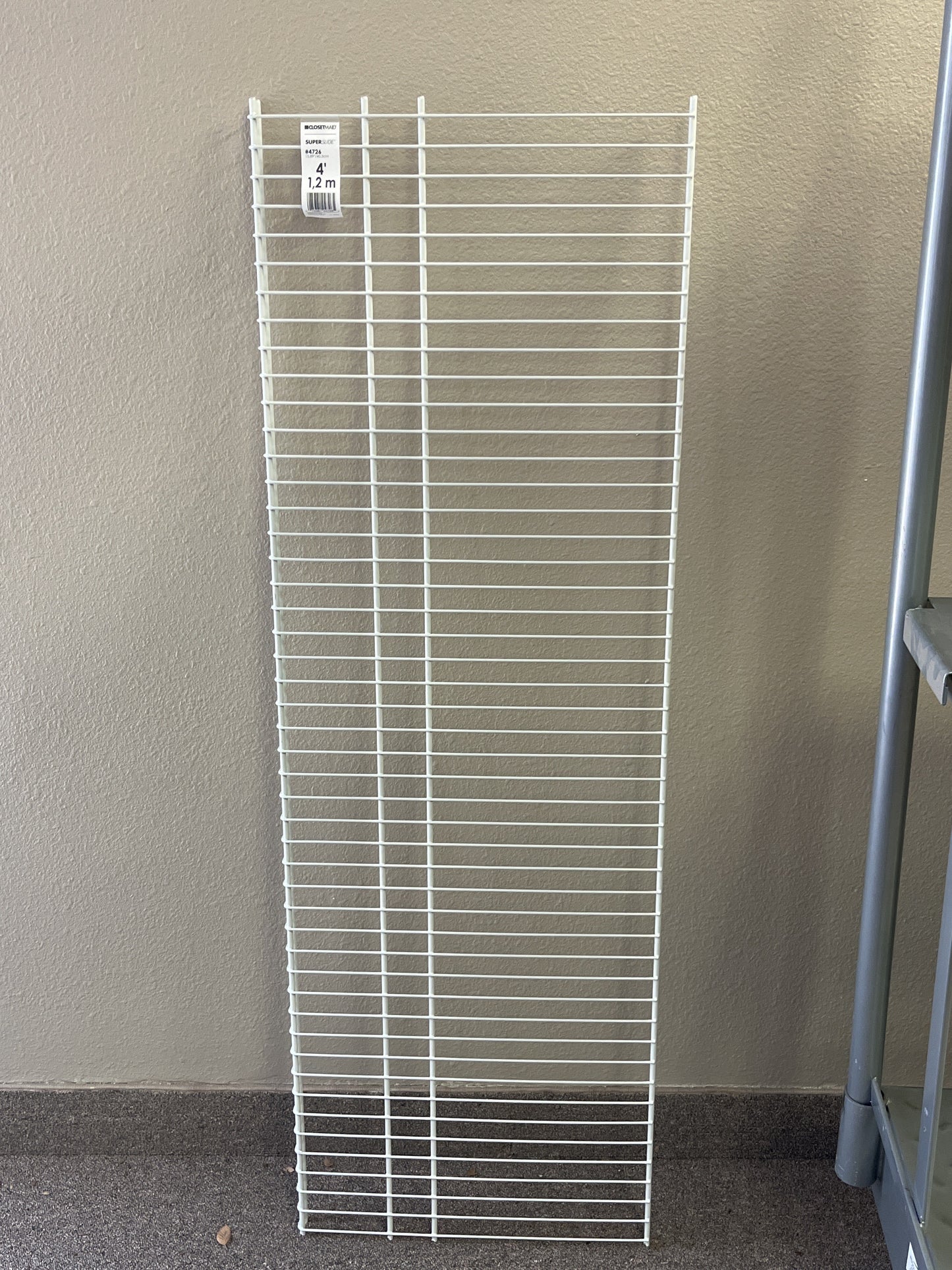 ClosetMaid SuperSlide 16 in. D White Ventilated Wire Shelf - Pre-Owned