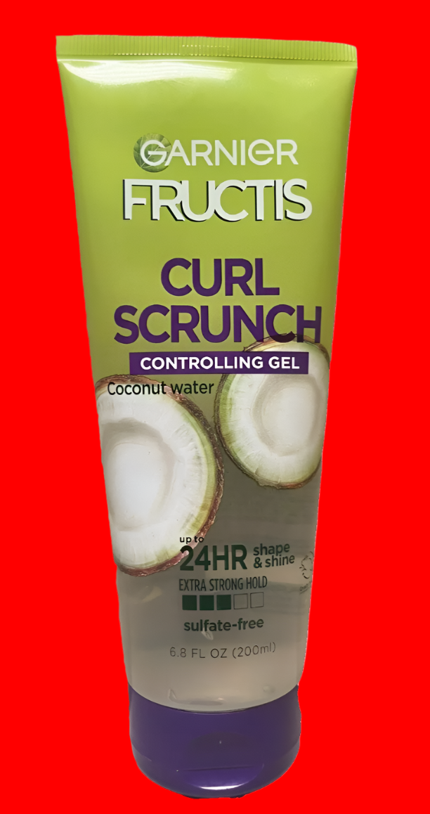 Garnier Fructis Style Curl Scrunch Controlling Gel, Curly Hair, 6.8 fl. oz.