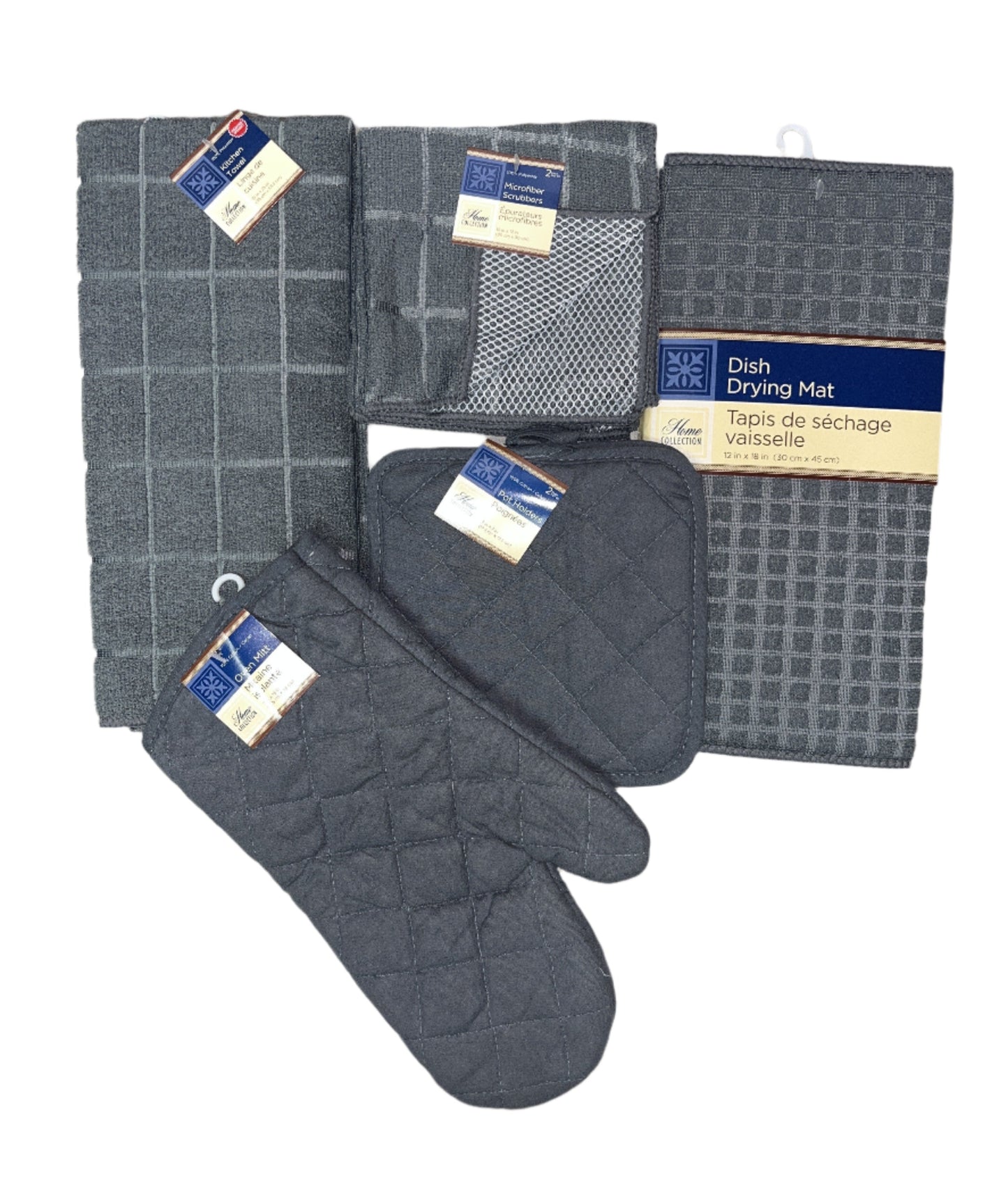 Gray Kitchen Linens - You Choose