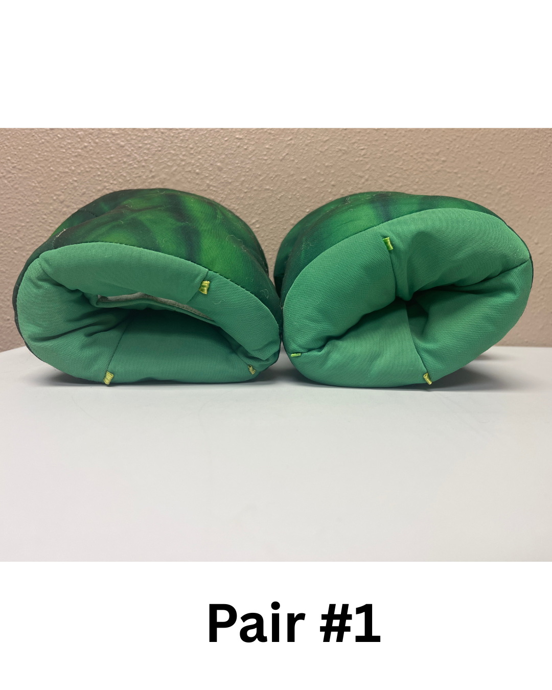 2008 Hasbro Marvel Incredible HULK Smash Hands Fists Gloves w/ Sound SEE VIDEO