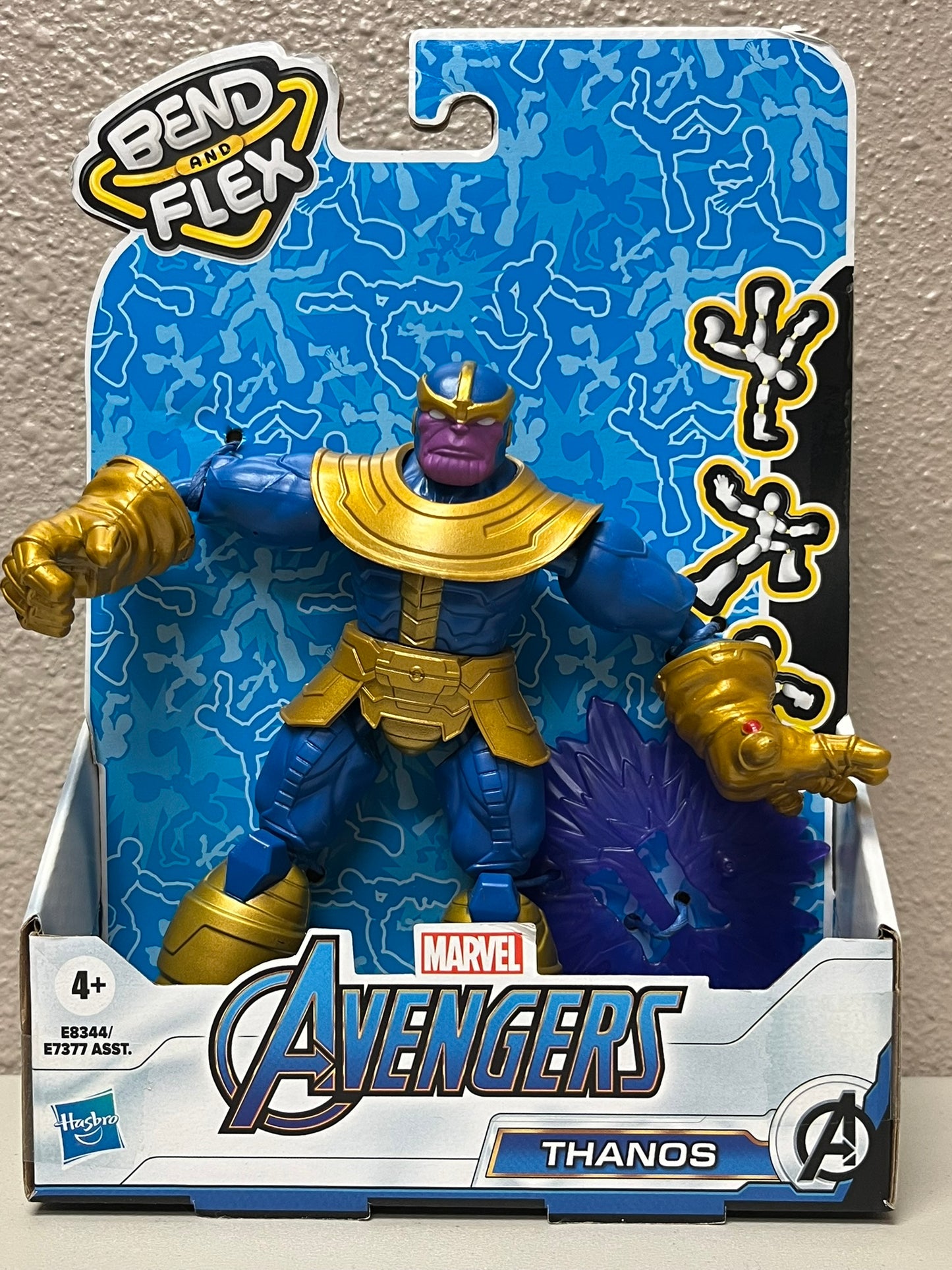 Marvel Avengers Bend And Flex Action Figure, Flexible Thanos Figure