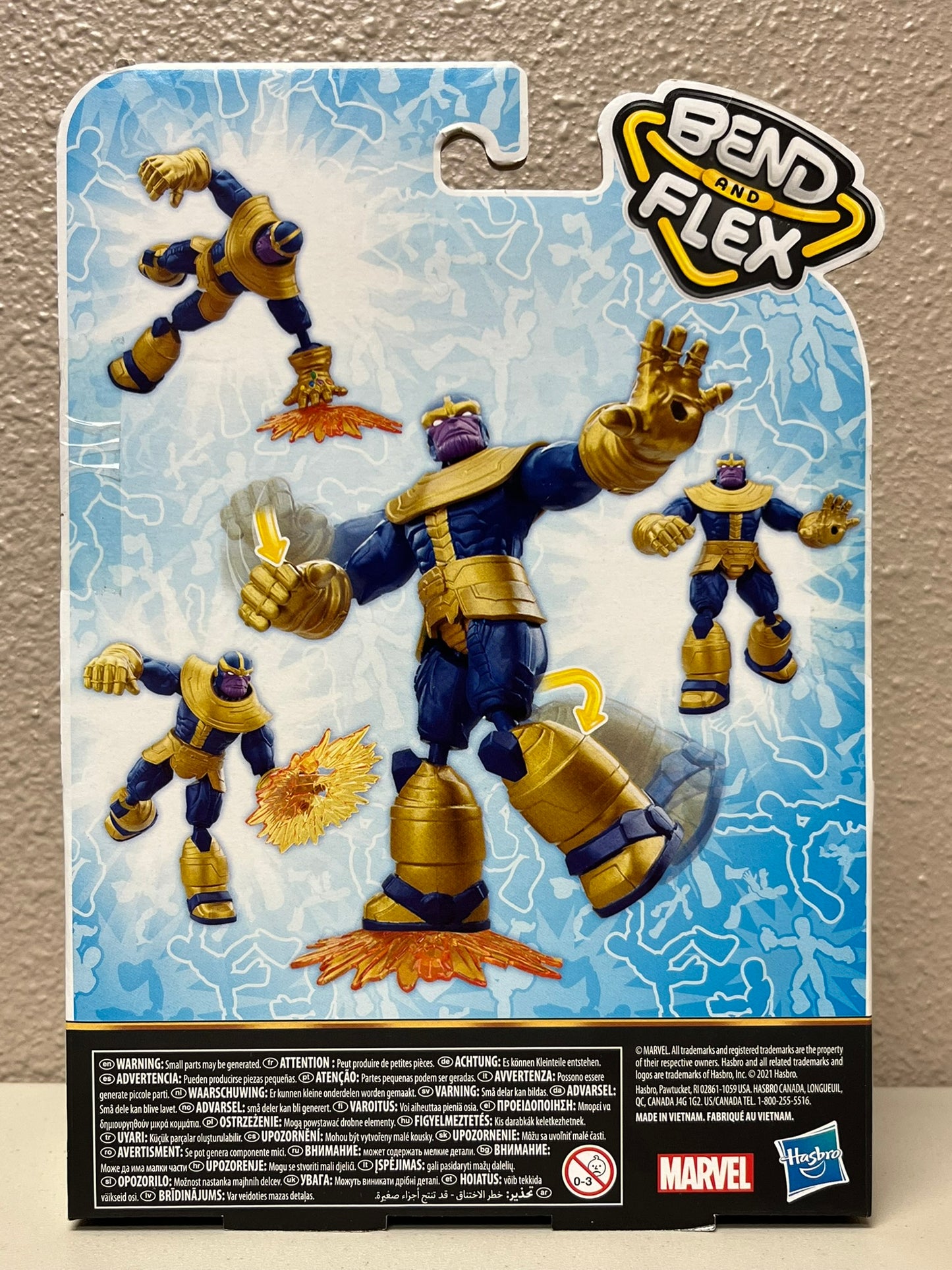 Marvel Avengers Bend And Flex Action Figure, Flexible Thanos Figure