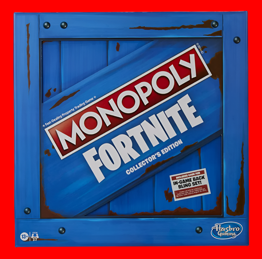 Fortnite Collector's Edition Monopoly Board Game Inspired by Fortnite Video Game
