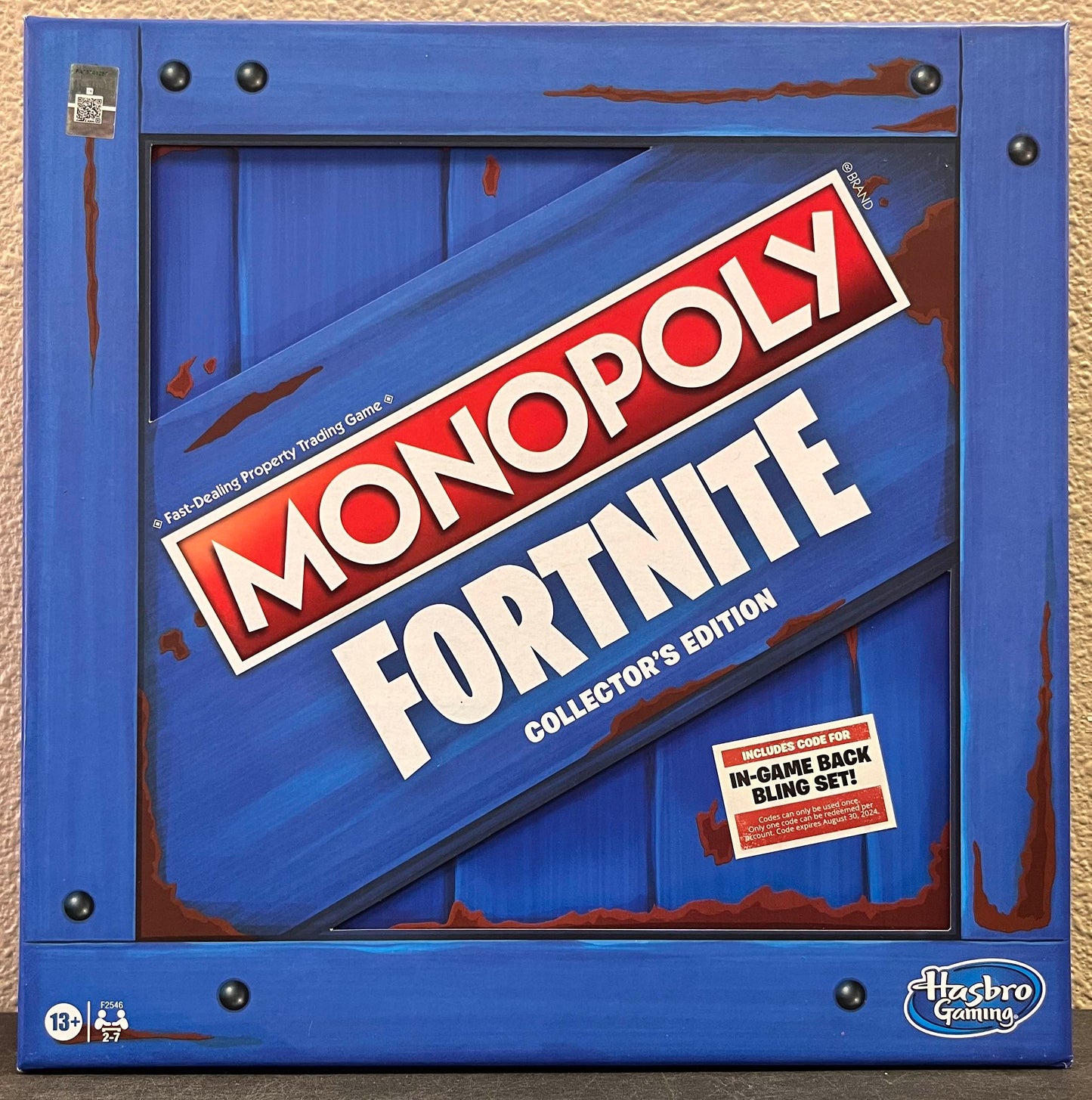Fortnite Collector's Edition Monopoly Board Game Inspired by Fortnite Video Game