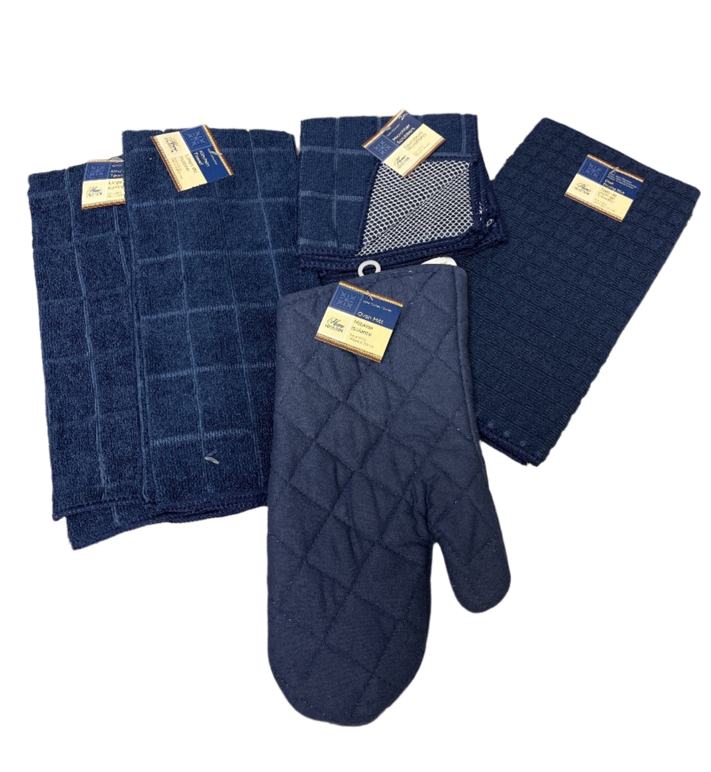 Navy Blue Kitchen Linens - You Choose