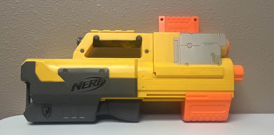 NERF N-Strike Deploy CS-6 Collapsible Blaster WORKING LIGHT 2009 + Clip