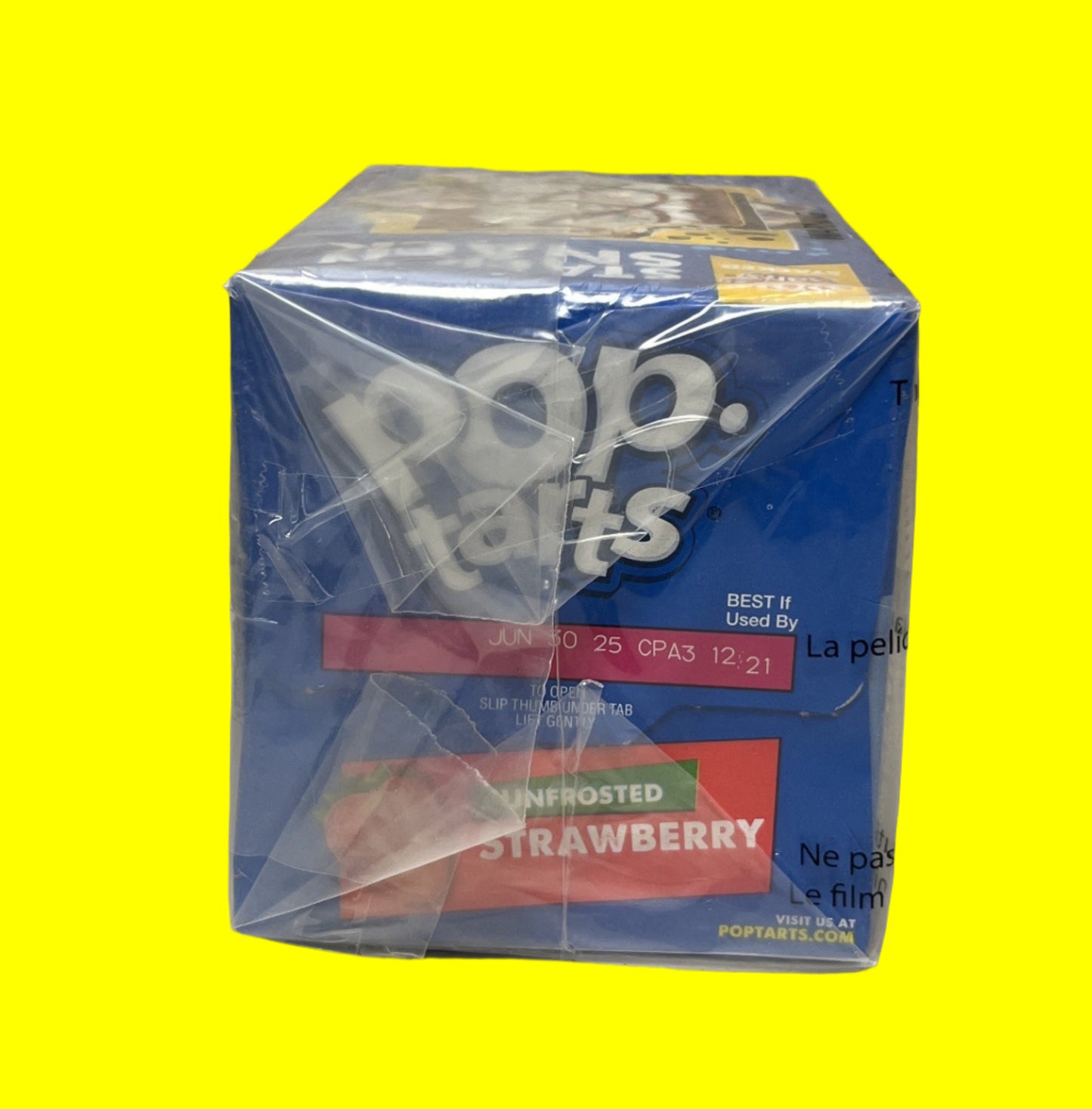 Pop-Tarts Unfrosted Strawberry Flavored, 8 Count BB: 6/30/25
