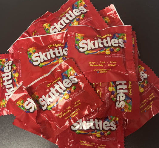 Skittles Fun Size - Bulk - 8 ounces - Choose Your Flavor