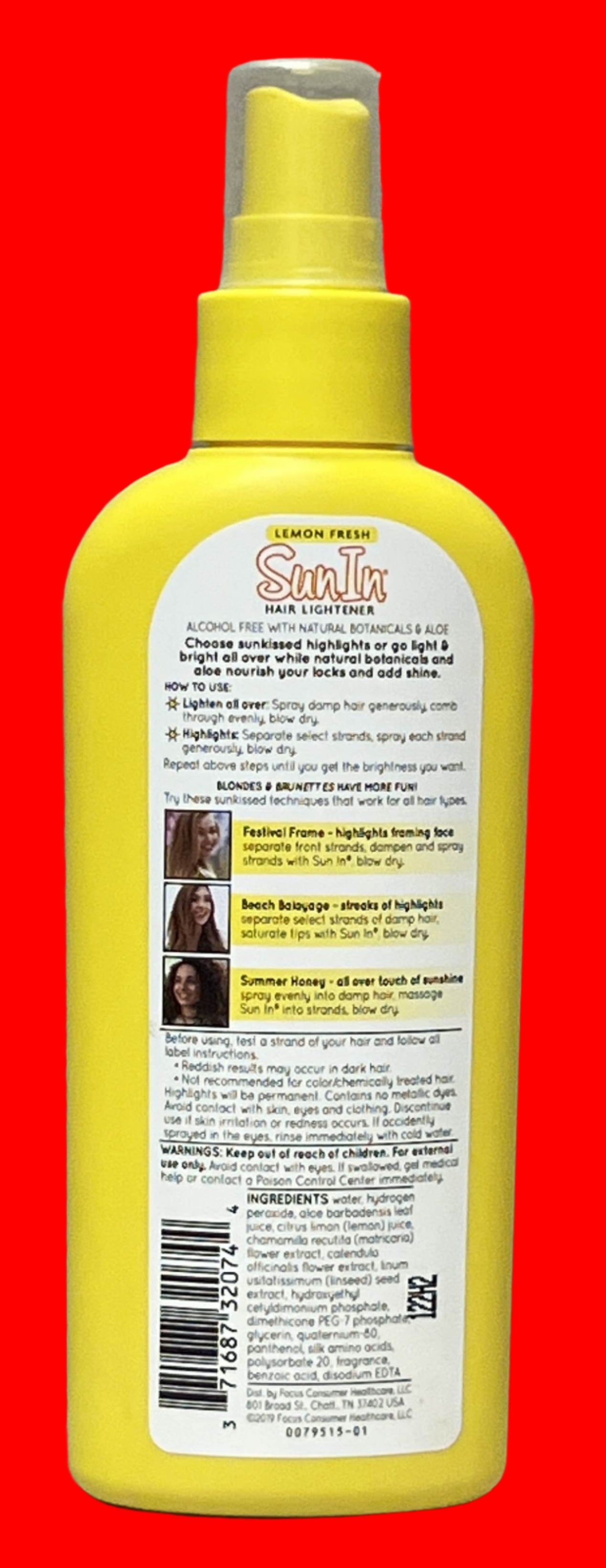 Sun In Lemon Fresh Hair Lightener - 4.7 fl oz