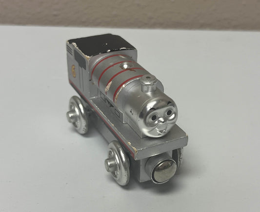 Silver Percy 60 Year Thomas the Train Limited Edition Wooden Railway Rare