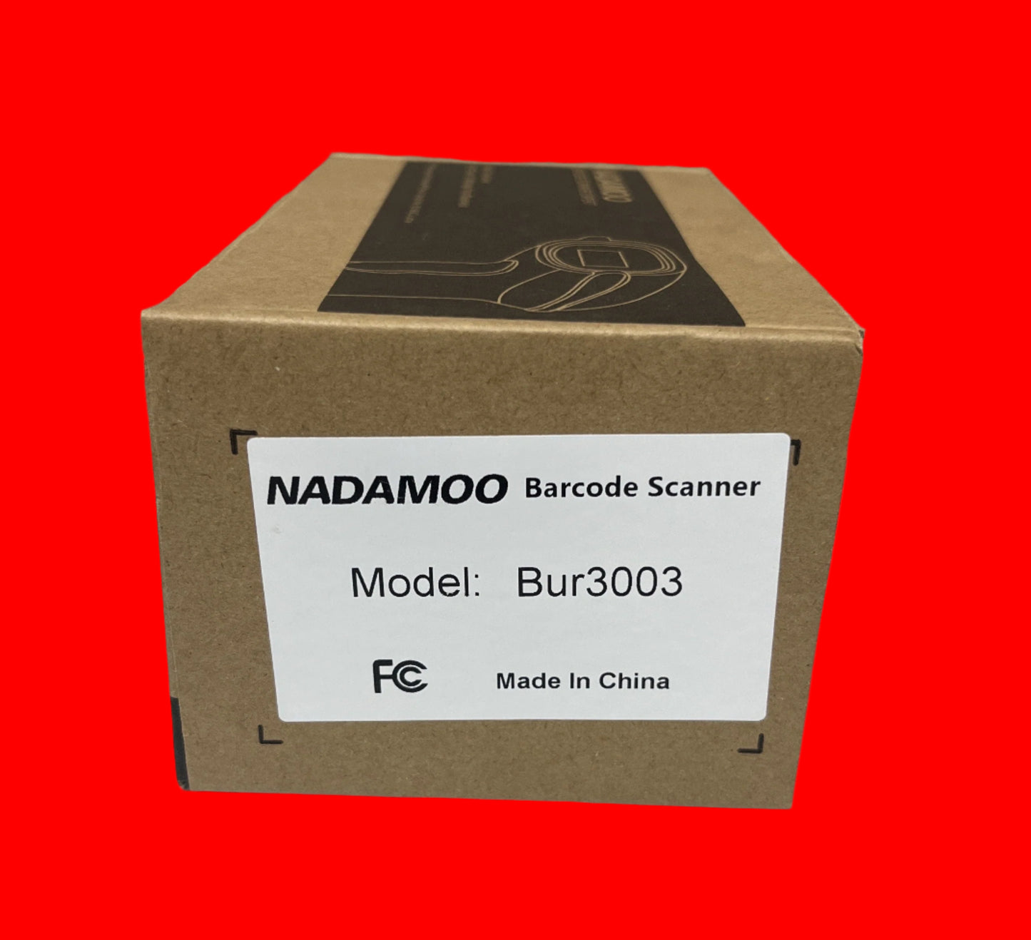 Wireless Barcode Scanner - NADAMOO - Model Bur3003 - Preowned